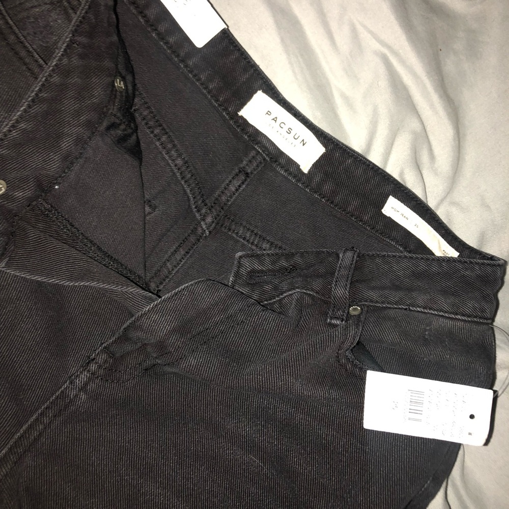 Black Ripped Jeans - Picture 2 of 2
